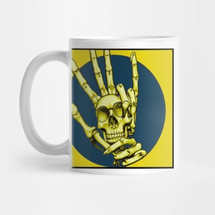 Skull Hand Mug